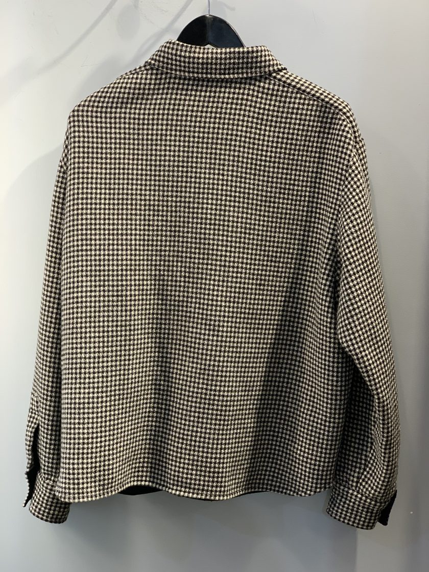 Black & white wool mid-season Kenzo jacket size M