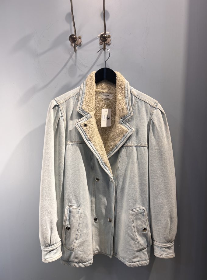 Light blue & off-white Isabel Marant Etoile jean jacket T.40