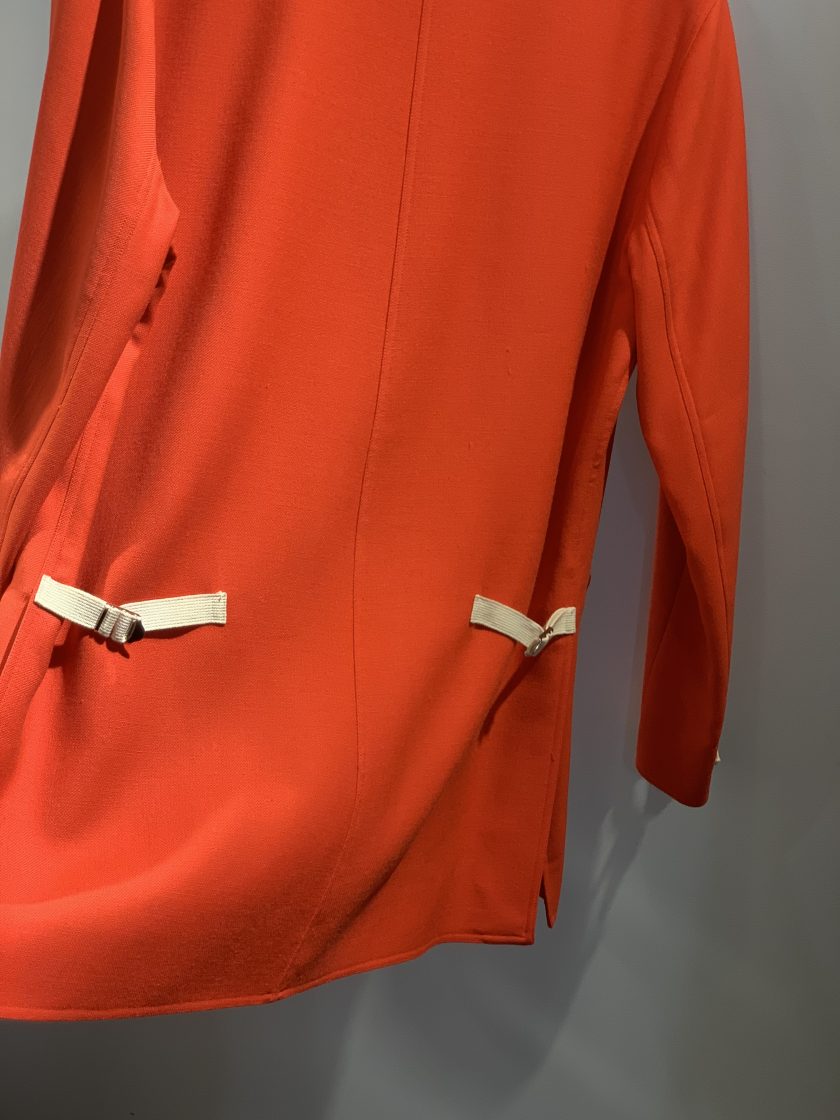Blazer Courrèges, rouge orangé- jpg