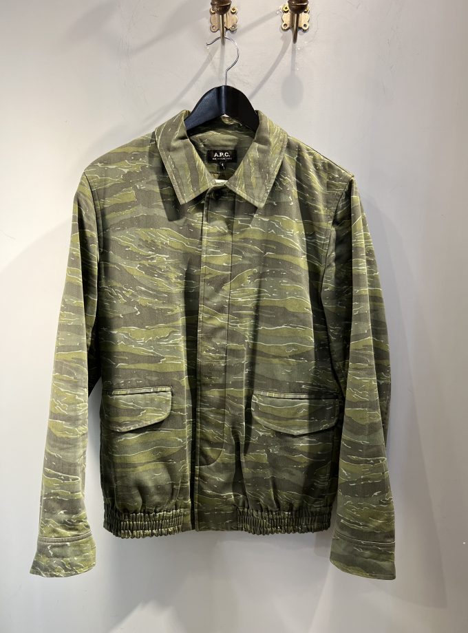 Military mid-season A.P.C. coton jacket size S