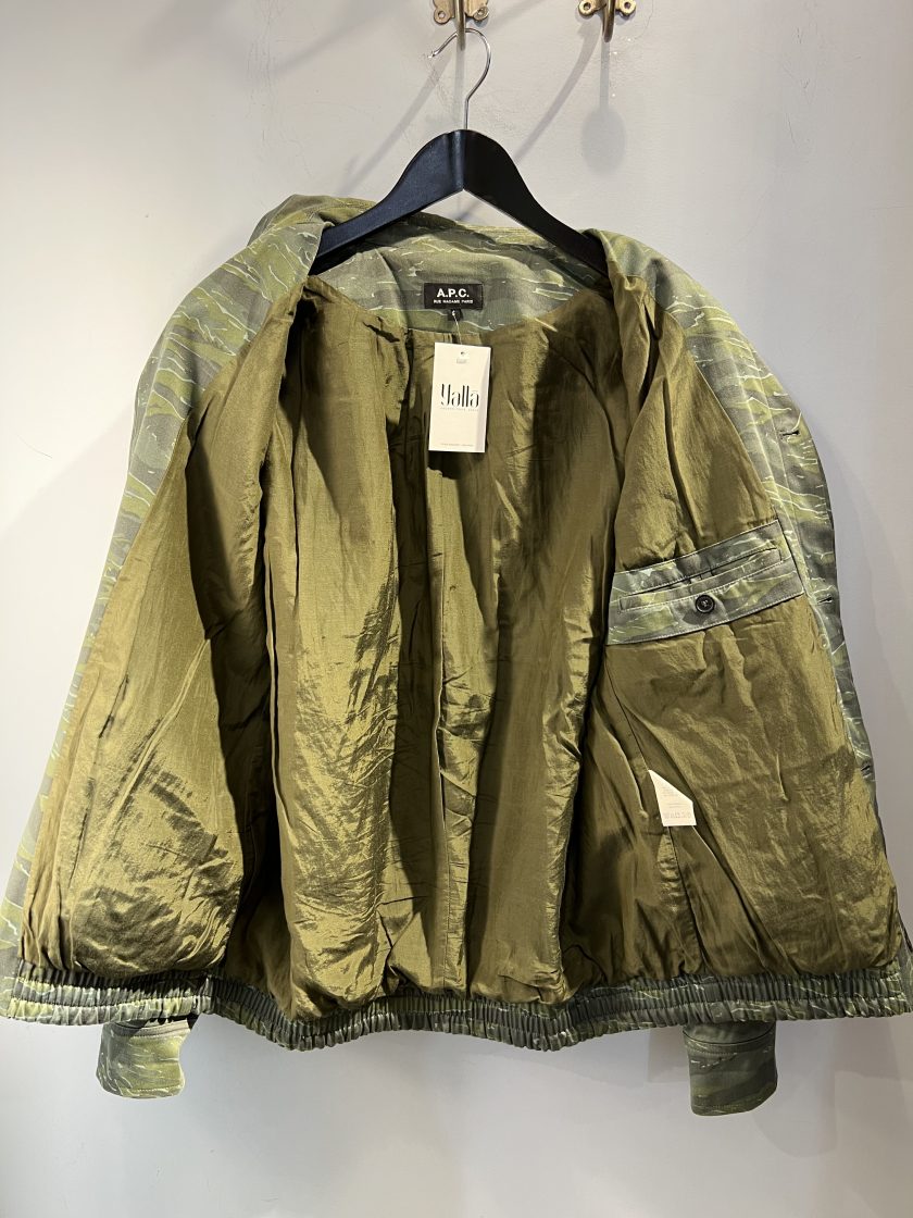 Military mid-season A.P.C. coton jacket size S